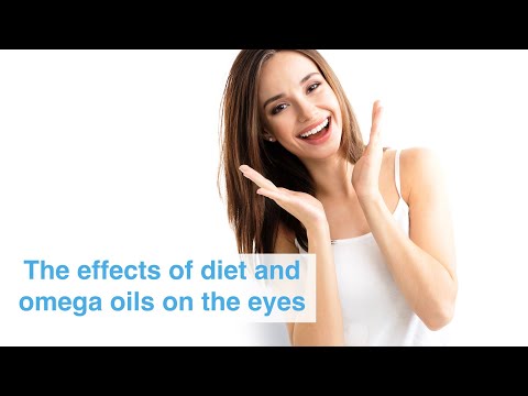 The effects of diet and omega oils on the eyes