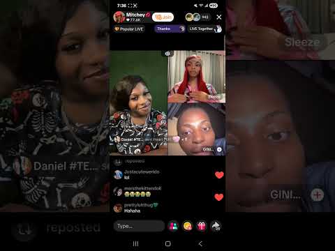11-07-2025 MITCH TIKTOK LIVE GINIKA FIRST TIME MEETING SLEEZE 10-6-2025