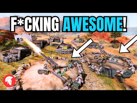 BEST ARTY MATCH EVER! - Company of Heroes 3 - Wehrmacht Gameplay - 4vs4 Multiplayer - COH3