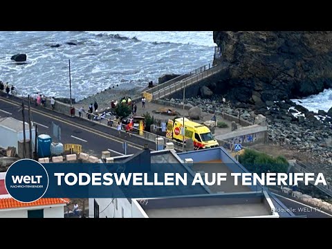 TENERIFFA: Drei Tote nach Riesenwellen – 15 Verletzte bei Naturkatastrophe auf den Kanaren