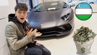 UZBEK BOLA LAMBORGHINI SOTIB OLDI *clickbait*