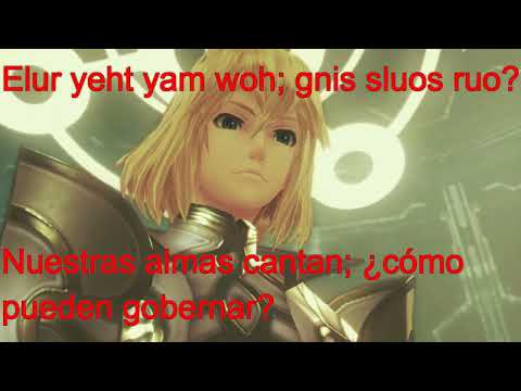 Xenoblade Chronicles: Definitive Edition -- Zanza the Divine (letra subtitulada al Español) SPOILERS