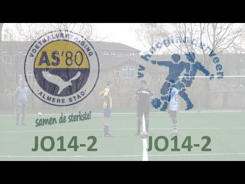 AS'80 JO14-2 - Hooglanderveen JO14-2 (30 maart 2019)