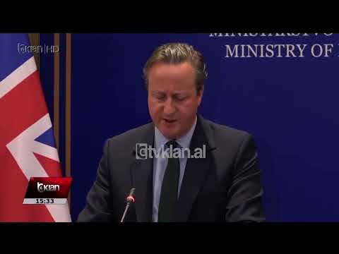 Tv Klan - David Cameron, më 22 Maj në Tiranë | Lajme News