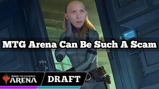 MTG Arena Can Be Such A Scam | Marvel Super Heroes Contender Draft | MTG Arena