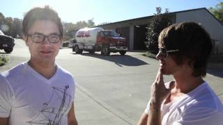 Behind The Scenes of Tenth Avenue North's "Deck The Halls" Music Video