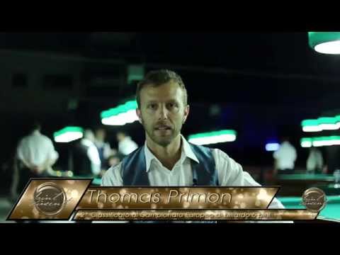 Intervista a Thomas Primon - Giocatore di biliardo professionista
