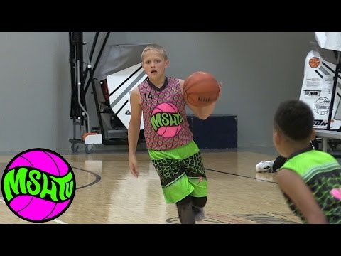 4th Grader Tydus Summers PLAYS UP 2 YEARS at MSHTV Camp - Class of 2025