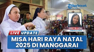 Antusiasme Umat Kristiani Tinggi dalam Misa Natal di Gereja Paroki Santo Antonius Padua Ri’I NTT