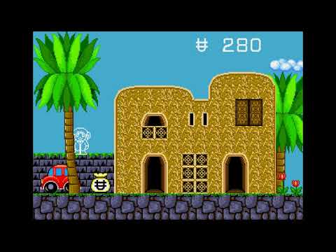 Game Over: Alex Kidd in the Enchanted Castle (Genesis)