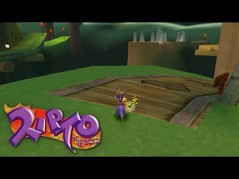 Let's Play Spyro the Dragon Japanese: Part 9 - Broken Palace, Speed Tree, Iron Head