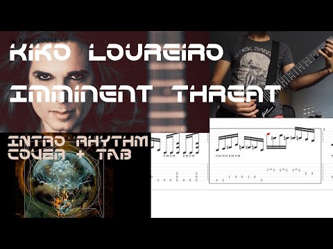 Kiko Loureiro feat. Marty Friedman - Imminent Threat  (just intro guitar cover + tab)