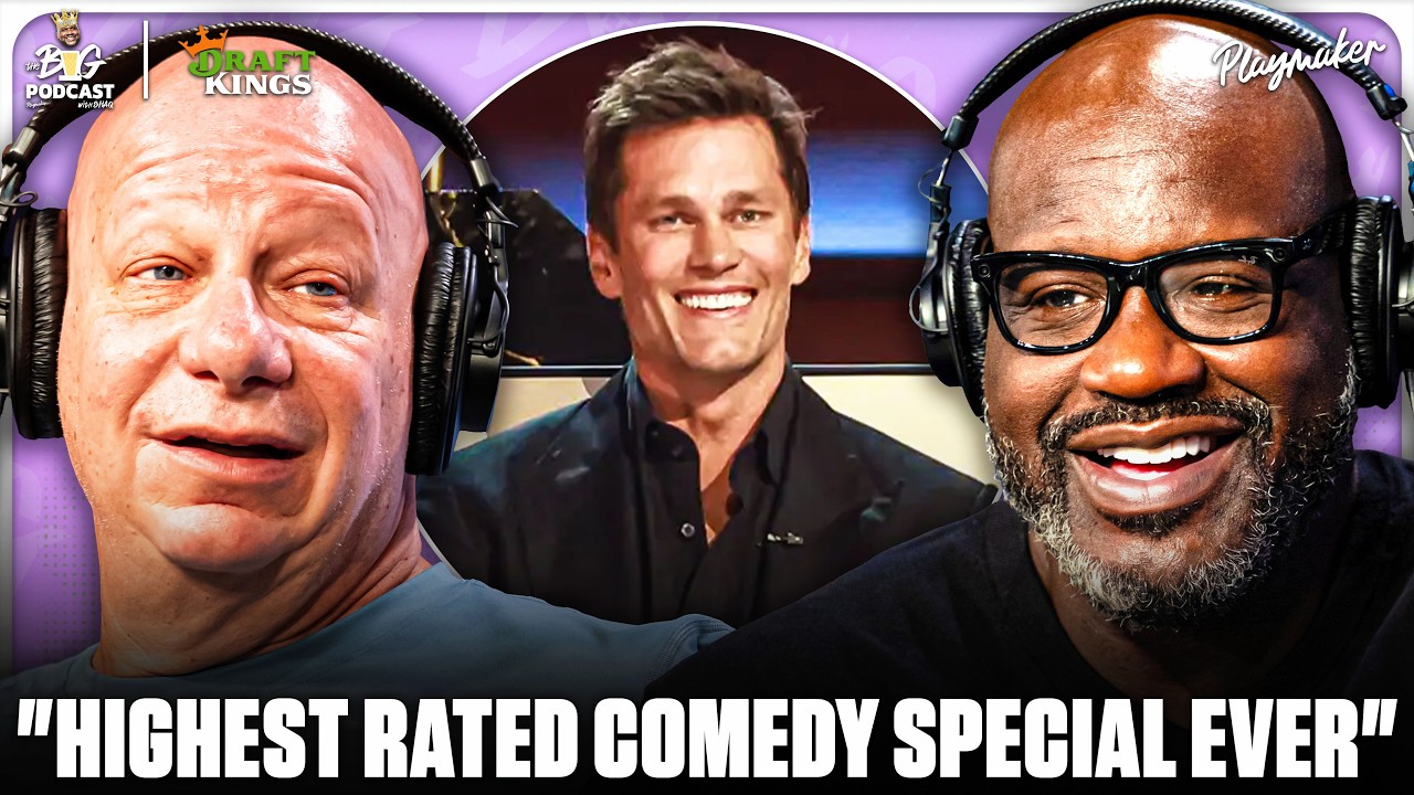Shaq & Jeff Ross Explain How Tom Brady 'RESET' Comedy
