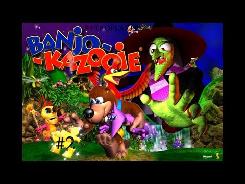 Banjo Kazooie (100%) [Walkthrough] Part 2 Mumbo's Mountain