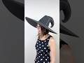 DIY Witch Hat Tutorial! #creative #cosplay #diycrafts