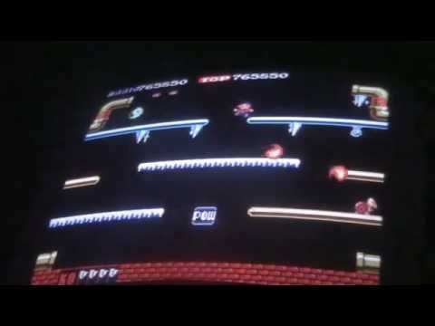 Mario Bros. ~ Red Fireball Moves in a Horizontal Pattern.  Rare!