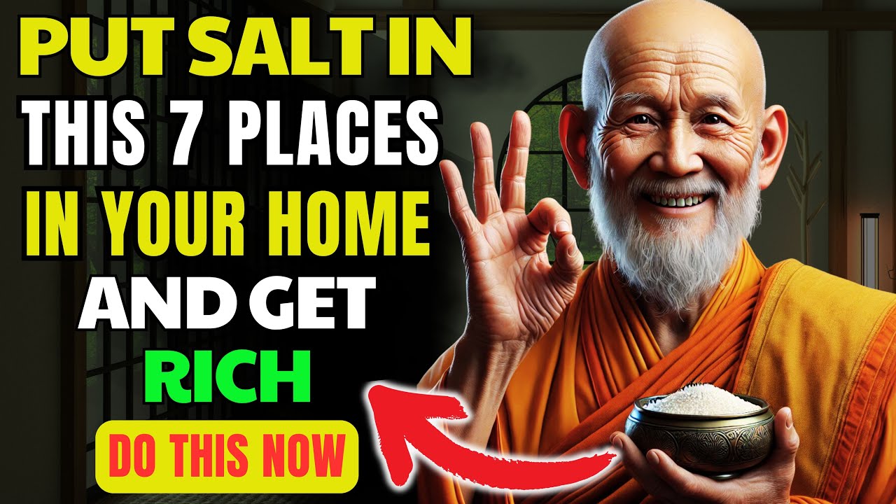 Sprinkle Salt in These 7 Spots at Home and Watch the Amazing Results! Buddhist teachings