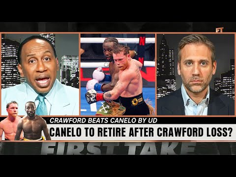 Stephen A Smith & Max Kellerman REACTION To Canelo Alvarez LOSS vs Terence Crawford