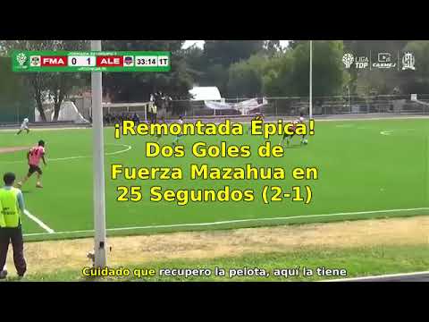 Mejores jugadas Highlights Fuerza Mazahua Real San Luis vs Ajolotes Lerma