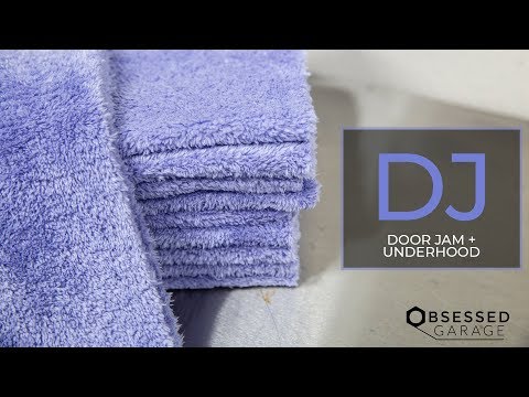 Microfiber E4: Door Jamb/Trunk/Underhood Towel (ver. 2.0)