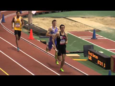 Boys 1600m Sprint Medley Section 4 - New Balance Nationals Indoor 2014