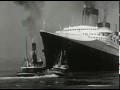 SS NORMANDIE quitte le port de New-York