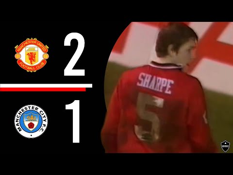 Manchester United v Manchester City | Highlights | 1995/1996