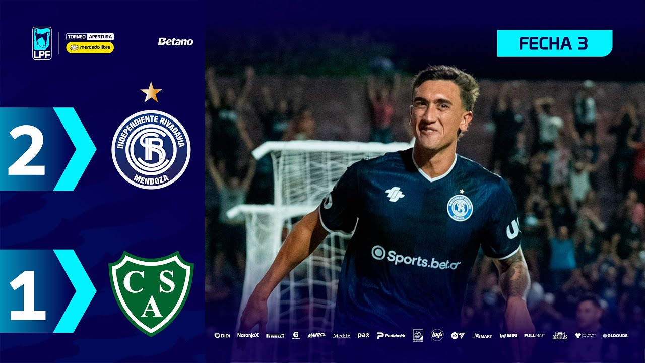 Independiente Rivadavia vs Sarmiento Highlights