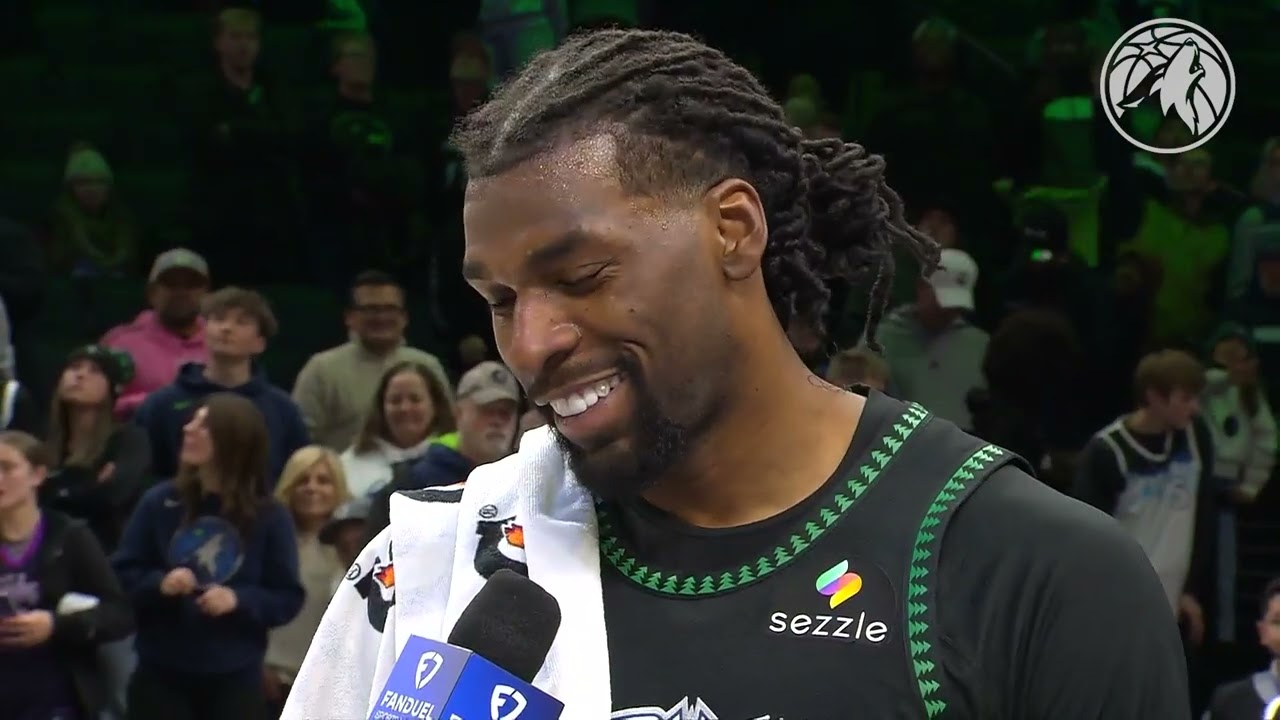 Naz Reid Postgame Interview After Win Against Sacramento Kings | 12.14.25