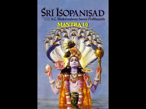 Sri Isopanisad Mantra 10