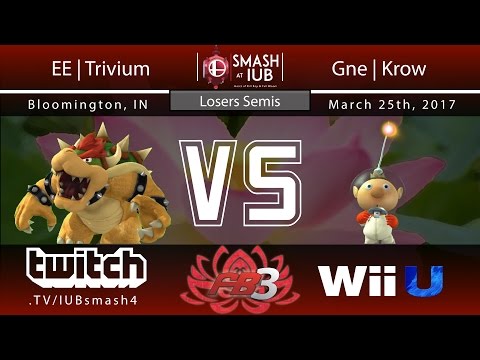 Full Bloom - Losers Semis - EE | TriVium (Bowser) vs Gne | Krow (Alph)