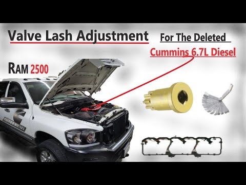 Cummins 6.7L Diesel Valve Adjustment | Ram 2500 | Step By Step Guide