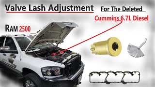 Cummins 6.7L Diesel Valve Adjustment | Ram 2500 | Step By Step Guide