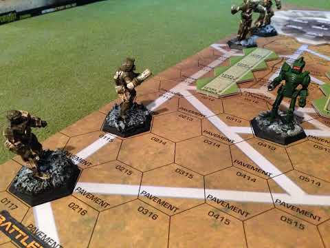 Battletech Hex Map Tactics