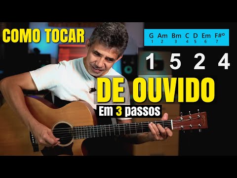 Como TOCAR VIOLÃO DE OUVIDO em 3 PASSOS - Prof. Sidimar Antunes🎸