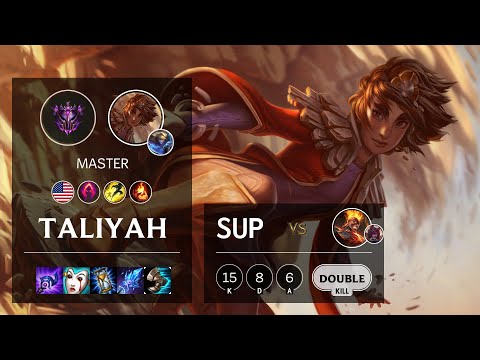 Taliyah Support vs Brand - NA Master Patch 10.16