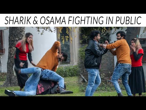 Sharik Shah & Osama Khan Fight Over a Girl | Prank | Lahori PrankStar