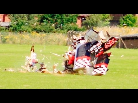 AMAZING RC PLANE CRASH - MASSIVE 68% PITTS CHALLENGER BIPLANE TOTALY DESTROYED ! - COSFORD - 2016