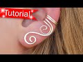 TUTORIAL Made EASY Make Cascade Swirl Ear Cuffs DIY