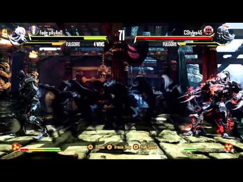 cstyles45 vs fade payaso fulgore mirror match