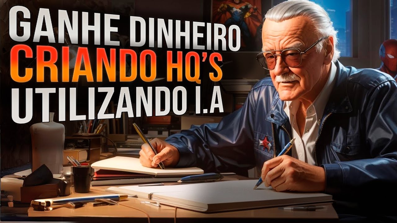 🚨NOVA I.A CRIA QUADRINHOS HQs GRÁTIS PARA VOCÊ VENDER E LUCRAR MUITO!