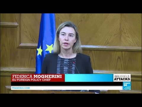 Federica Mogherini fights back tears talking about the Brussels attacks