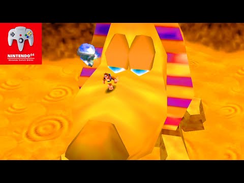 Banjo-Kazooie Switch Online N64 100% Walkthrough Part 10 No Commentary Gameplay Gobi's Valley Sphinx
