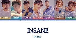 BTOB - INSANE (Lyrics)