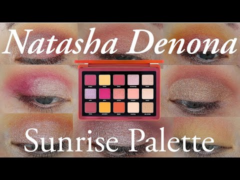 10 Looks 1 Palette | Natasha Denona Sunrise