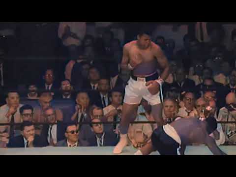 Muhammad Ali vs Sonny Liston II - 25th May 1965 - Color