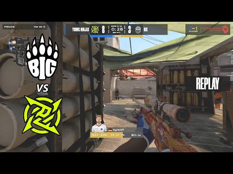 BIG Vs Young Ninjas - HIGHLIGHTS - MIRAGE - Central Europe Playsoff CSGO 2022