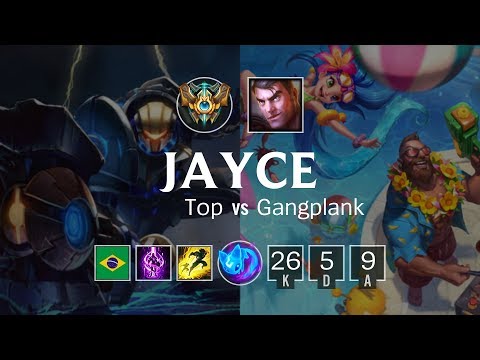 Jayce Top vs Gangplank - BR Challenger Patch 8.23