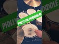 Philly Joe Jones Paradiddle Fill #shorts