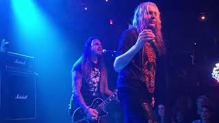 Sebastian Bach &quot; Midnight Tornado &quot; Skid Row Live Goldfield Roseville CA 11-20-2024